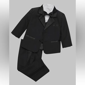 Peanut Butter Collection Bond Black Tuxedo with Bow Tie